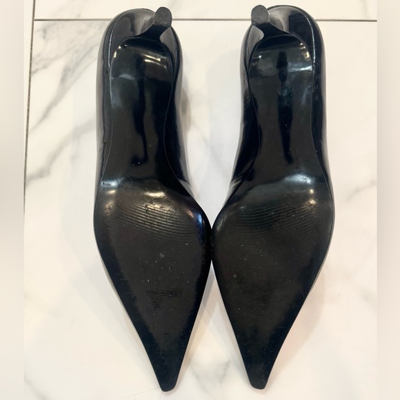 🖤🩶 Carlos Patent Leather Ombré Heels! - Picture 4 of 10